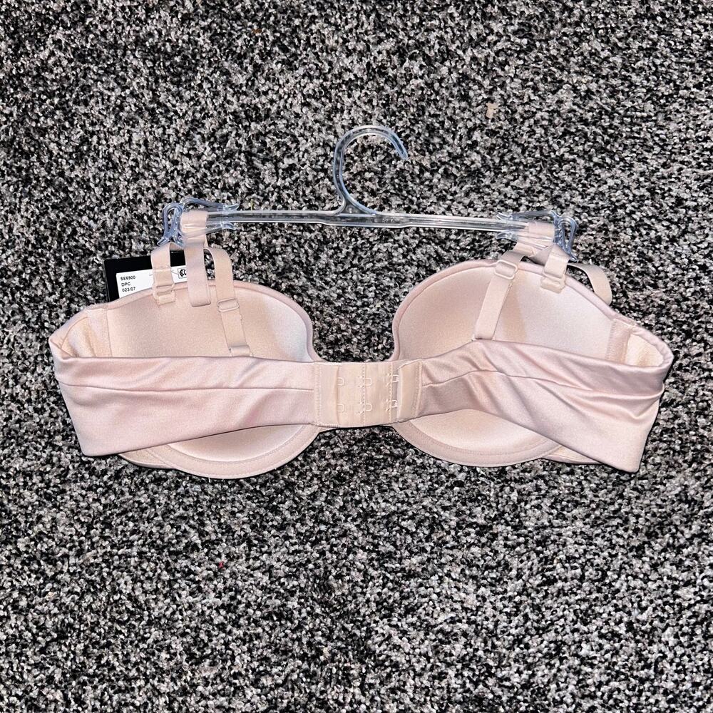 Maidenform Bra 34A Underwire Satin Padded Cup Adj 5-way Strap, NWT - Picture 2 of 5